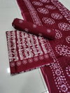 Kgm Heavy Printed Cotton Non Catalog Dress Material